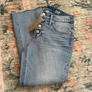 J.CREW Demi boot cut petite jeans